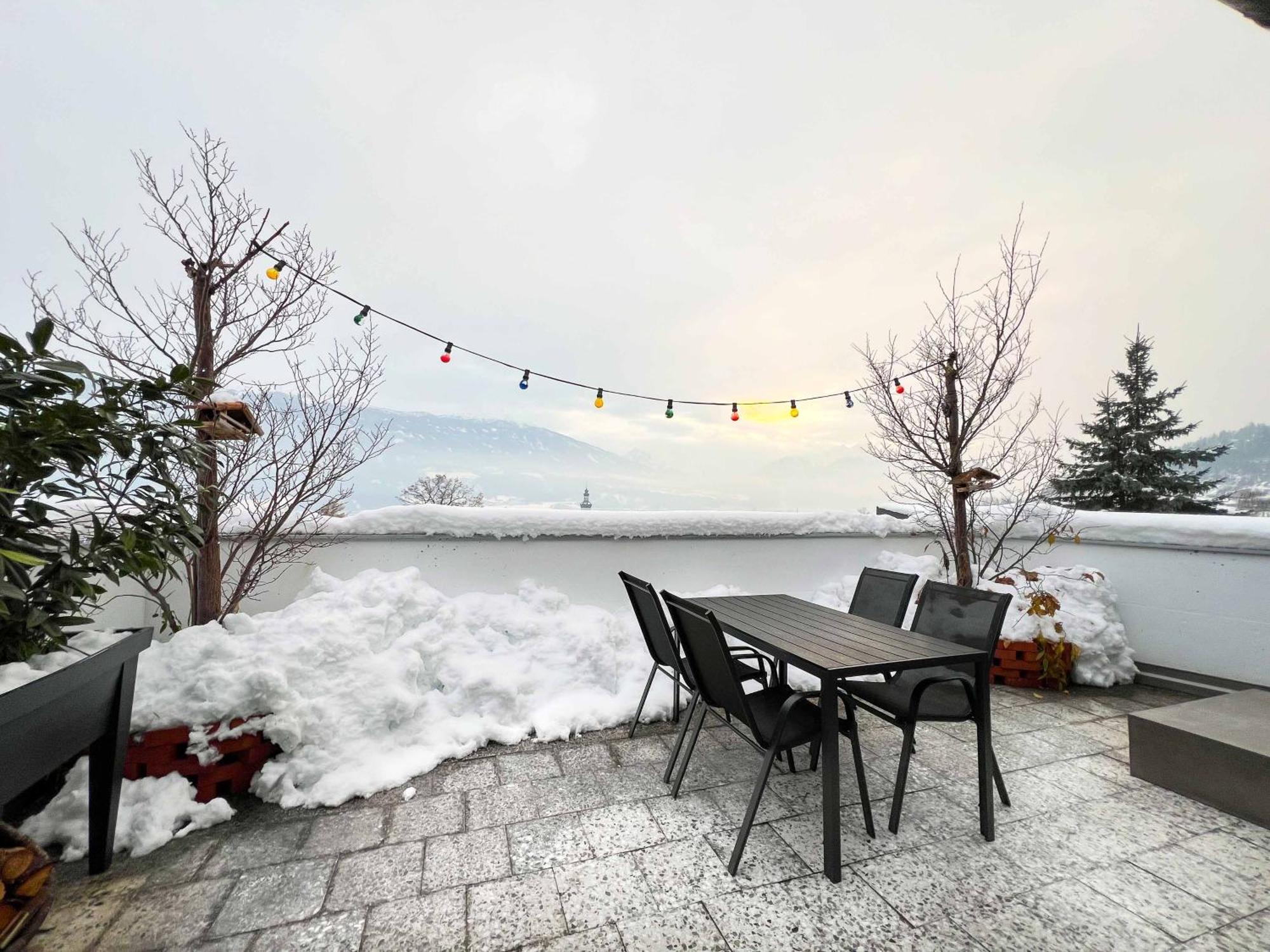 Sunny Mountain Loft - Terrace & Garden Appartement Thaur Buitenkant foto